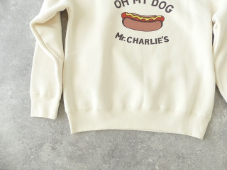 R&D.M(オールドマンズテーラー) OH MY DOG SWEAT SHIRT L-sizeの商品画像24