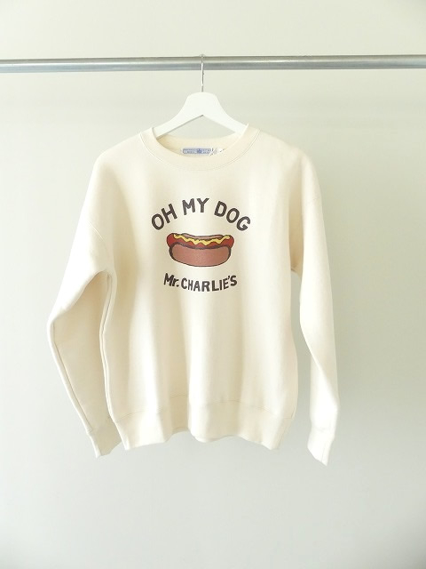 R&D.M(オールドマンズテーラー) OH MY DOG SWEAT SHIRT L-sizeの商品画像3