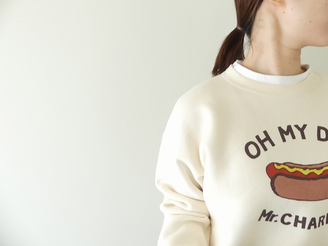 R&D.M(オールドマンズテーラー) OH MY DOG SWEAT SHIRT L-sizeの商品画像6