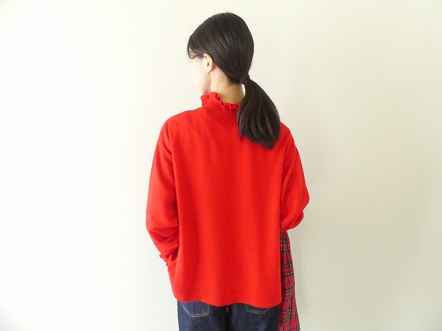 Hands　of　creation(ハンズオブクリエイション) super fine merino　ポイントフリル2wayカーディガンの商品画像2