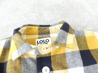 LOLO(ロロ) ニュースタンダード片面起毛チェックビッグシャツの商品画像26