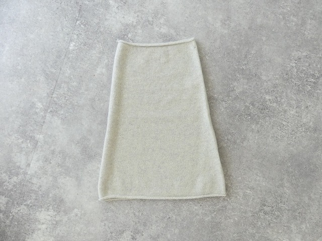 evam eva(エヴァムエヴァ) cashmere seamless loop stoleの商品画像2