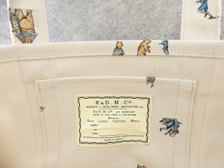 R&D.M(オールドマンズテーラー) BROWN BEARS TOTE BAG S-sizeの商品画像24