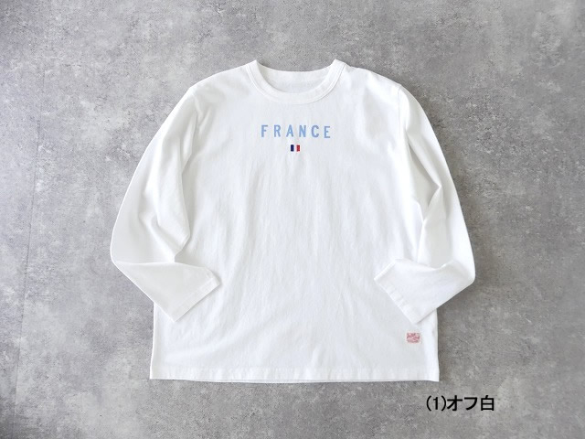 快晴堂(かいせいどう) 長袖UNI-Tシャツ COMFORT FIT ロゴT　ツール・ド・ヨーロッパ A柄フランスの商品画像9