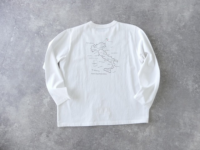 快晴堂(かいせいどう) 長袖UNI-Tシャツ COMFORT FIT ロゴT　ツール・ド・ヨーロッパ B柄イタリアの商品画像12