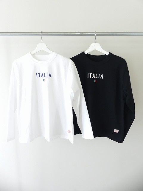 快晴堂(かいせいどう) 長袖UNI-Tシャツ COMFORT FIT ロゴT　ツール・ド・ヨーロッパ B柄イタリアの商品画像3