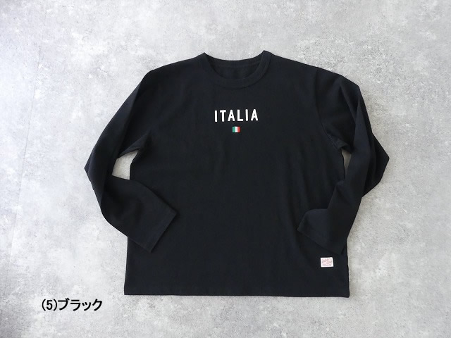 快晴堂(かいせいどう) 長袖UNI-Tシャツ COMFORT FIT ロゴT　ツール・ド・ヨーロッパ B柄イタリアの商品画像9