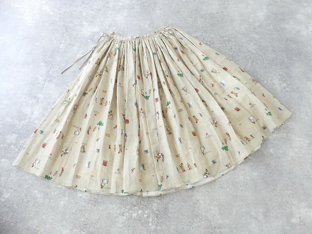 R&D.M(オールドマンズテーラー) BROWN BEARS GATHER SKIRTの商品画像13