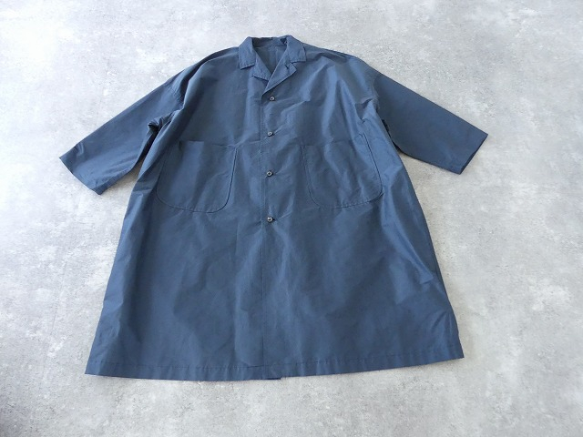 R&D.M(オールドマンズテーラー) TAFFETA OPEN COLLAR WORK COATの商品画像12