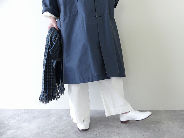 R&D.M(オールドマンズテーラー) TAFFETA OPEN COLLAR WORK COATの商品画像7