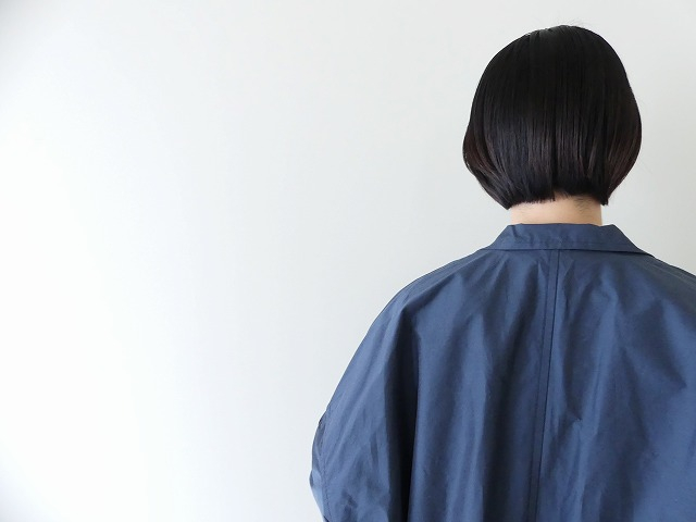 R&D.M(オールドマンズテーラー) TAFFETA OPEN COLLAR WORK COATの商品画像8