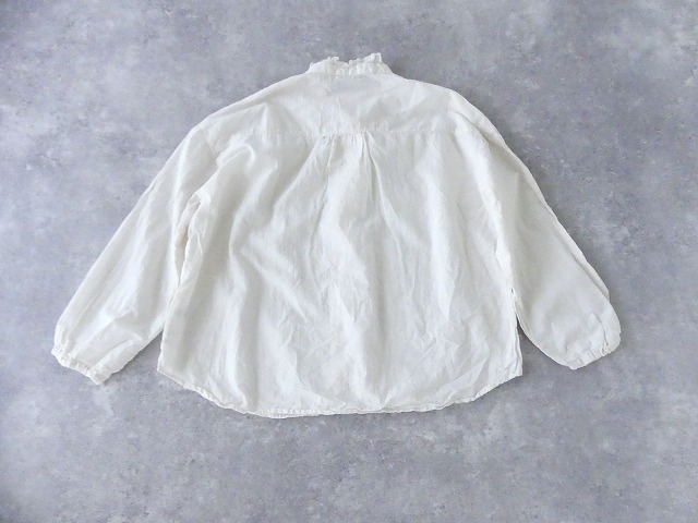 vb C/LDYED VOIL FRILL BL コットンリネンボイルフリルブラウスの商品画像10