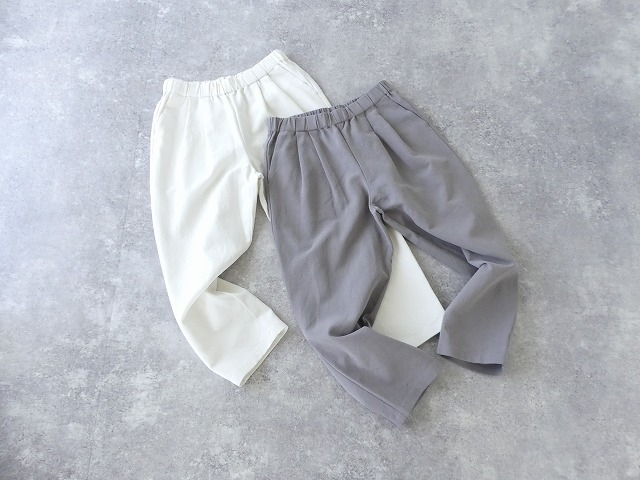 evam eva(エヴァムエヴァ) cotton cropped pantsの商品画像3