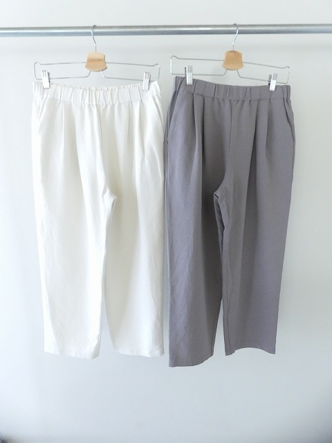 evam eva(エヴァムエヴァ) cotton cropped pantsの商品画像7