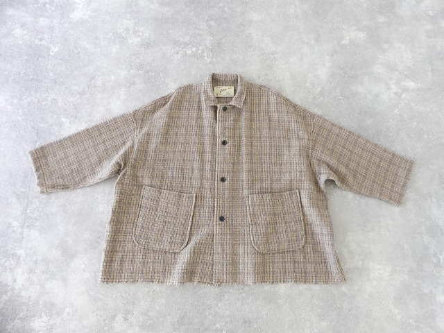 R&D.M(オールドマンズテーラー) WOOL G.C.　OPEN COLLAR WORK JACKETの商品画像1