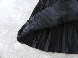 mizuiro ind(ミズイロインド) washer pleats tiered SK ワッシャープリーツティアードスカートの商品画像26