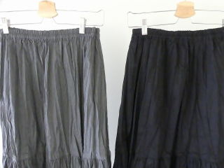 mizuiro ind(ミズイロインド) washer pleats tiered SK ワッシャープリーツティアードスカートの商品画像35