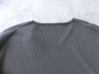 evam eva(エヴァムエヴァ) ramie cotton v neck pulloverの商品画像29