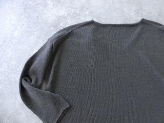 evam eva(エヴァムエヴァ) ramie cotton v neck pulloverの商品画像30