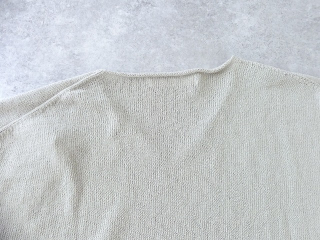 evam eva(エヴァムエヴァ) ramie cotton v neck pulloverの商品画像37