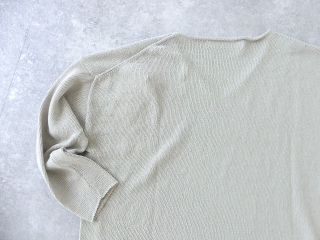 evam eva(エヴァムエヴァ) ramie cotton v neck pulloverの商品画像38