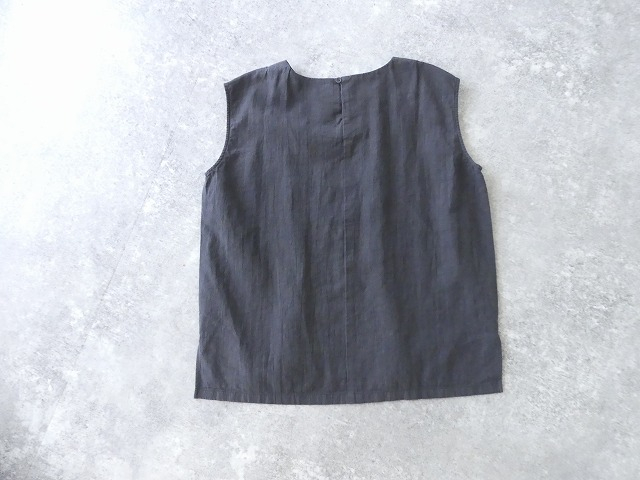 evam eva(エヴァムエヴァ) water linen sleevelessの商品画像11