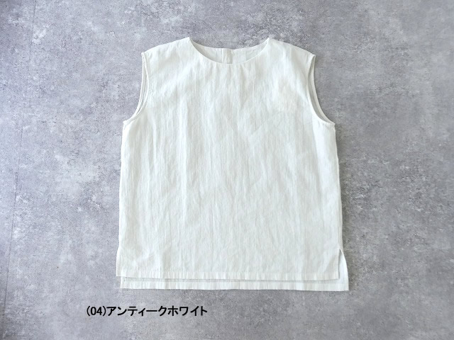 evam eva(エヴァムエヴァ) water linen sleevelessの商品画像14