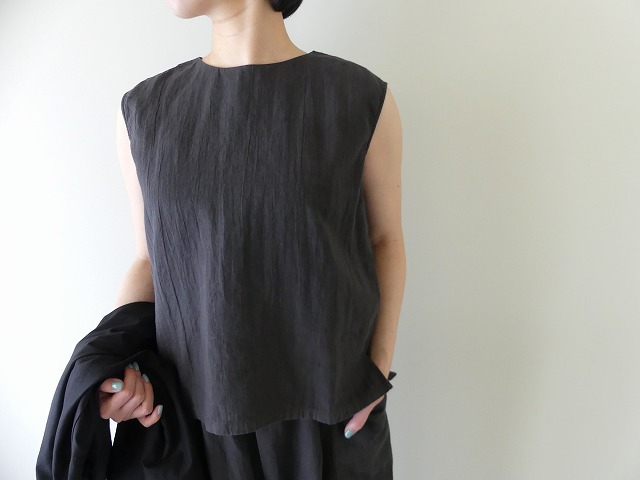 water linen sleeveless