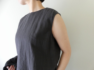 evam eva(エヴァムエヴァ) water linen sleevelessの商品画像21