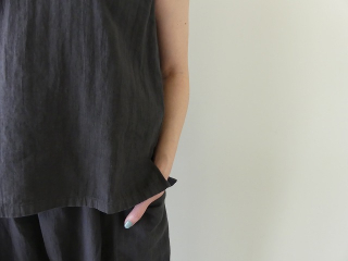 evam eva(エヴァムエヴァ) water linen sleevelessの商品画像23