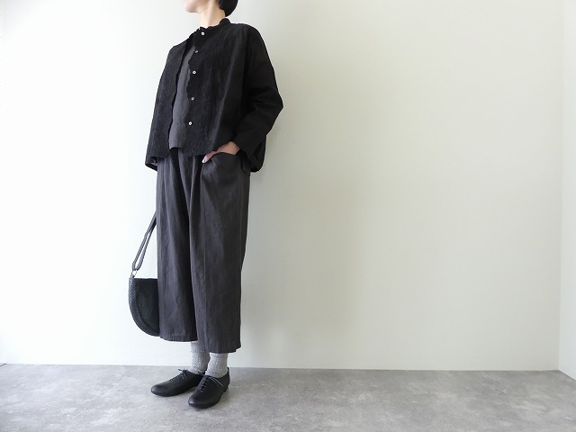 evam eva(エヴァムエヴァ) water linen sleevelessの商品画像6