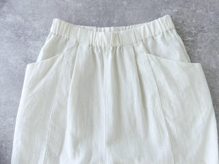 evam eva(エヴァムエヴァ) water linen cropped pantsの商品画像33