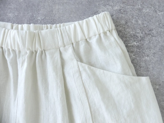 evam eva(エヴァムエヴァ) water linen cropped pantsの商品画像34