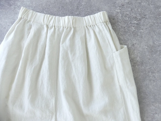 evam eva(エヴァムエヴァ) water linen cropped pantsの商品画像38