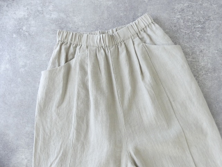 evam eva(エヴァムエヴァ) water linen cropped pantsの商品画像40