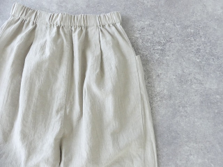 evam eva(エヴァムエヴァ) water linen cropped pantsの商品画像44