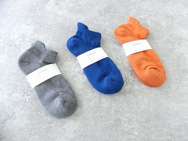 yahae(ヤハエ) Organic Cotton Pile Sole Sneaker Socksの商品画像3