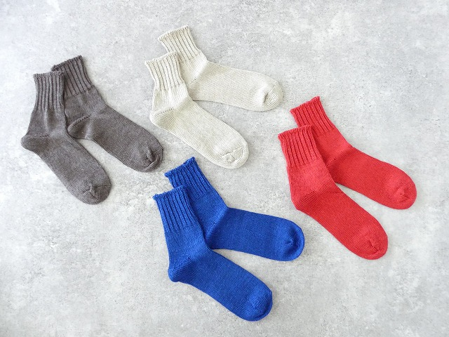 yahae(ヤハエ) Organic Cotton Linen Ankle Socksの商品画像1