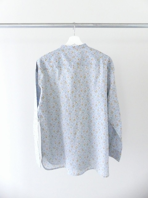 ARMEN(アーメン) COTTON FLOWER PRINT UTILITY BANDED COLLAR SHIRTの商品画像12