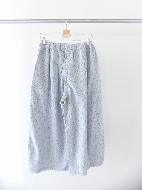 ARMEN(アーメン) COTTON FLOWER PRINT GATHERED EASY PANTS WITH LININGの商品画像12