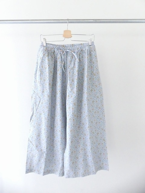 ARMEN(アーメン) COTTON FLOWER PRINT GATHERED EASY PANTS WITH LININGの商品画像2