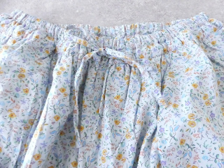 ARMEN(アーメン) COTTON FLOWER PRINT GATHERED EASY PANTS WITH LININGの商品画像24