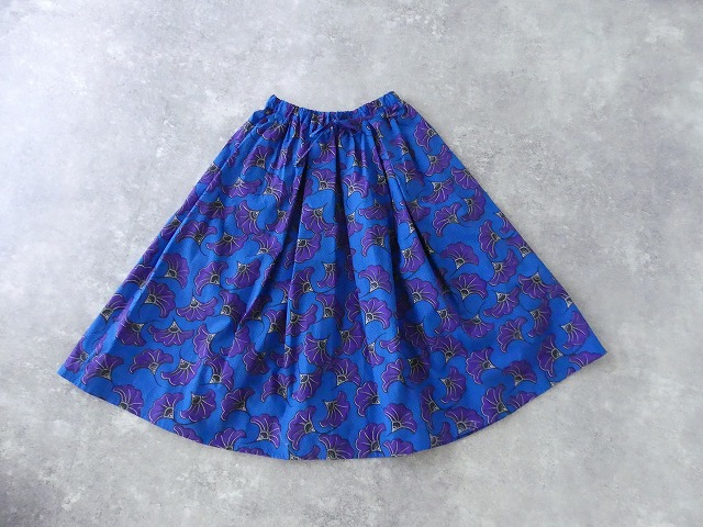 le glazik(ル・グラジック) バテックプリントタックギャザースカート　TUCK GATHERED SKIRTの商品画像12