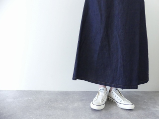 SARAHWEAR(サラウェア) フェイクラップスカート Fake Wrap Skirt Indigo Co/Ten Twillの商品画像22