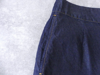 SARAHWEAR(サラウェア) フェイクラップスカート Fake Wrap Skirt Indigo Co/Ten Twillの商品画像27