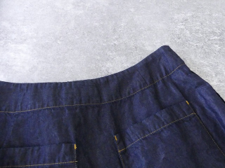 SARAHWEAR(サラウェア) フェイクラップスカート Fake Wrap Skirt Indigo Co/Ten Twillの商品画像36