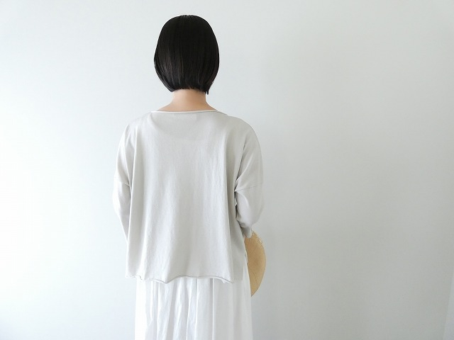 evam eva(エヴァムエヴァ) cotton wide pulloverの商品画像10