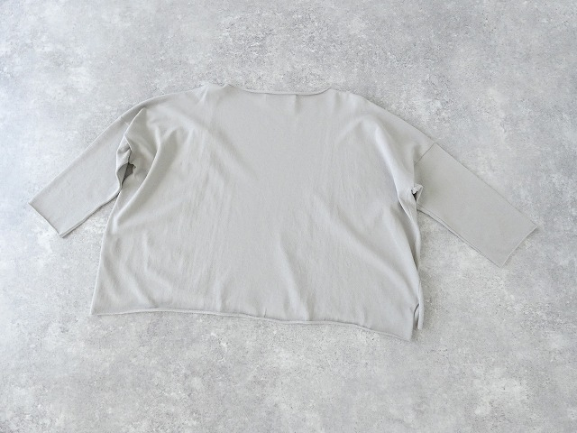 evam eva(エヴァムエヴァ) cotton wide pulloverの商品画像14