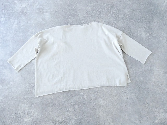 evam eva(エヴァムエヴァ) cotton wide pulloverの商品画像15