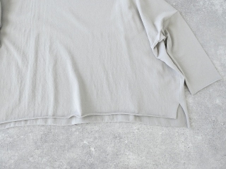 evam eva(エヴァムエヴァ) cotton wide pulloverの商品画像26